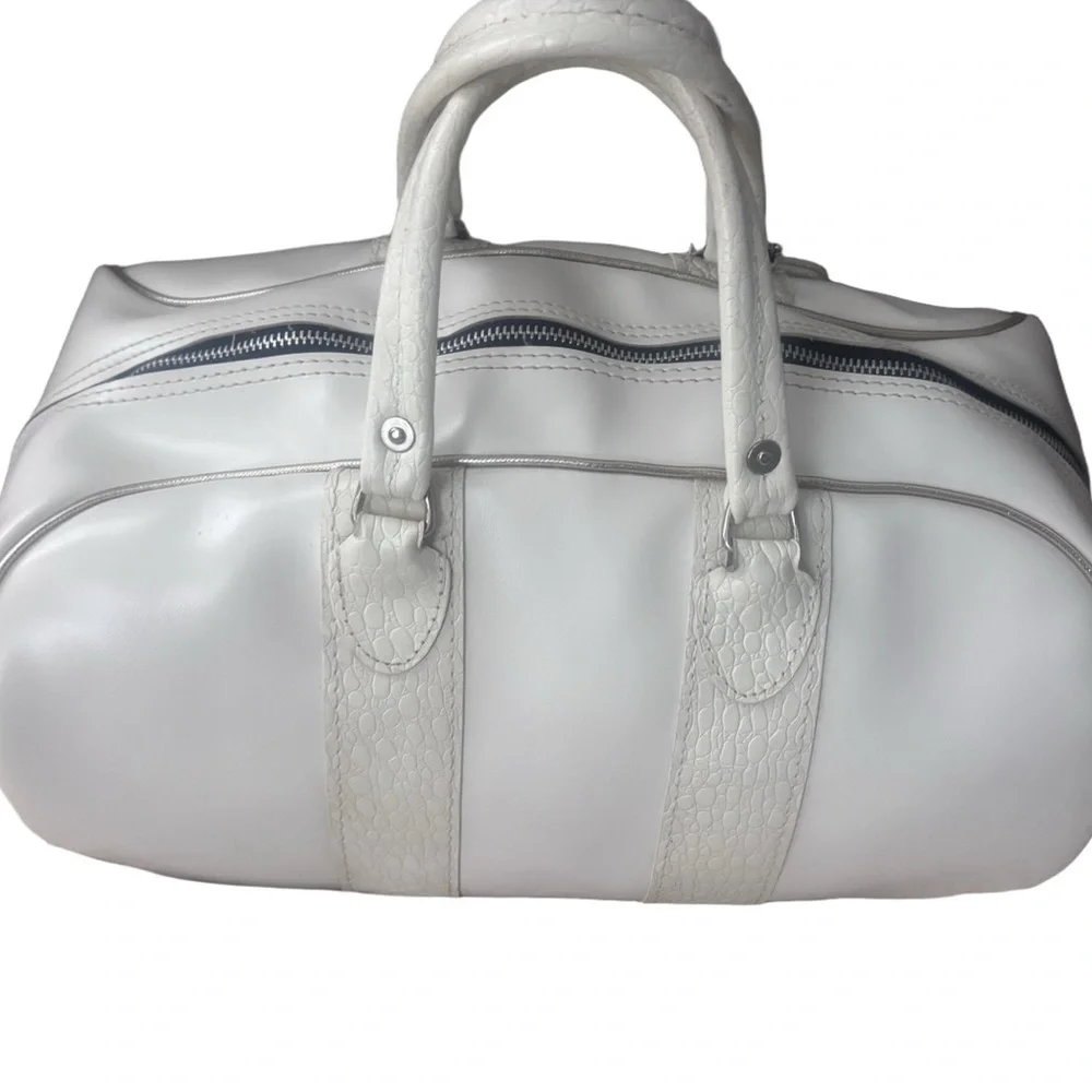 Vintage MacGregor Boston Leather Golf Bag - white - Picture 5 of 11